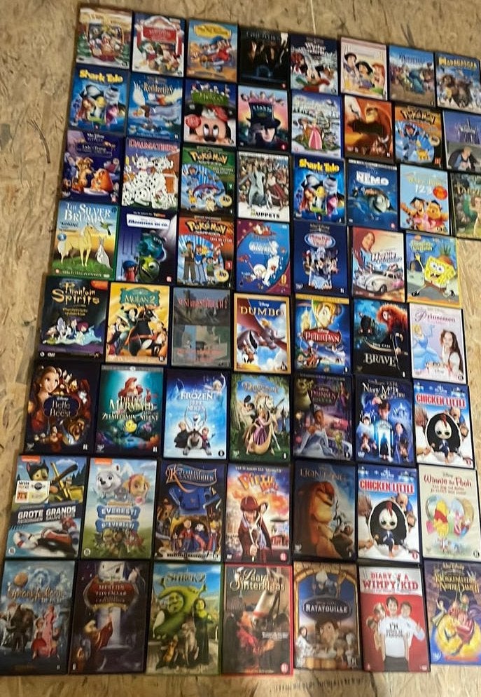 Kinder dvd’s, Ophalen, Zo goed als nieuw