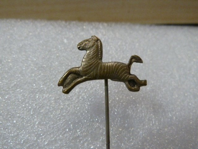Vintage Zebra Speldje - Uniek Dierlijk Design, Ophalen of Verzenden, Gebruikt, Dier of Natuur, Speldje of Pin