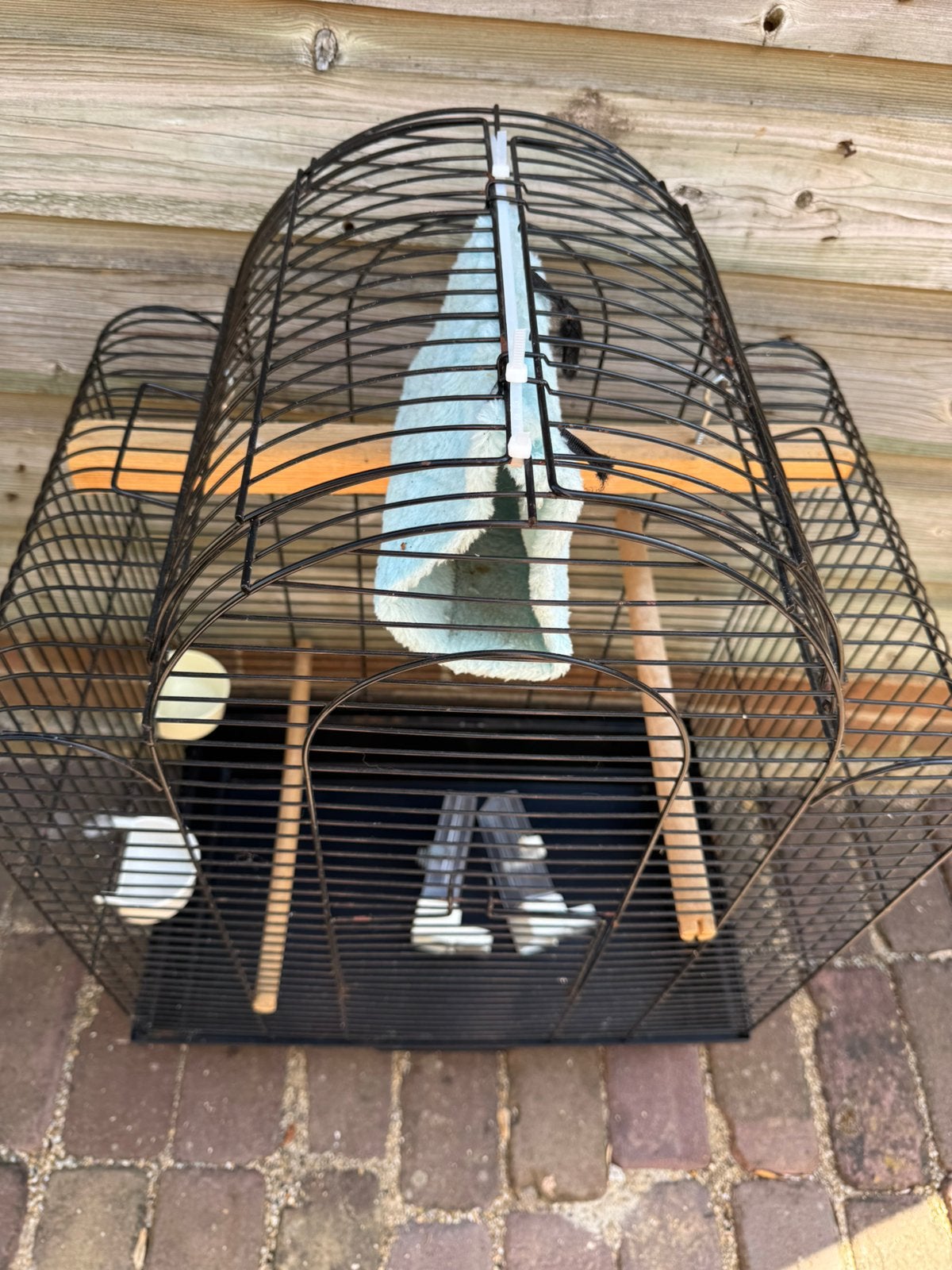 Vogelkooi, Dieren en Toebehoren, Vogels | Hokken en Kooien, Ophalen of Verzenden, Gebruikt, Metaal, Vogelkooi