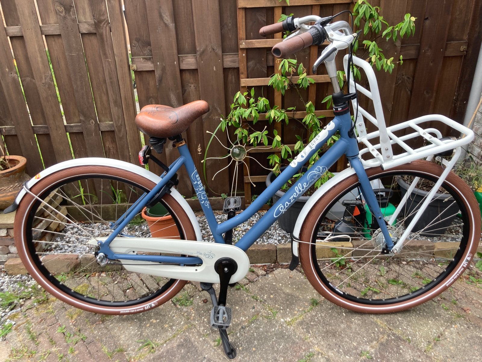 Gazelle Miss Grace damesfiets, Ophalen, 53 tot 56 cm, Versnellingen, Zo goed als nieuw