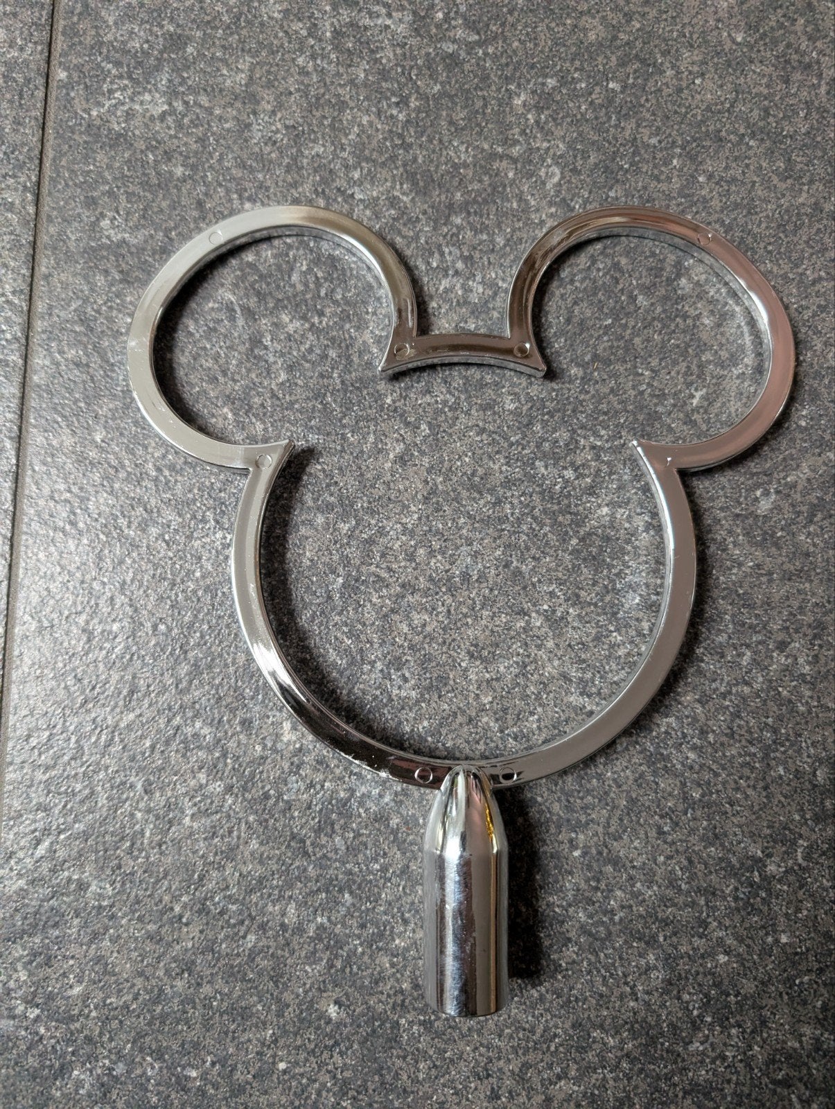 nieuwe zilveren disney piek, Ophalen of Verzenden, Zo goed als nieuw