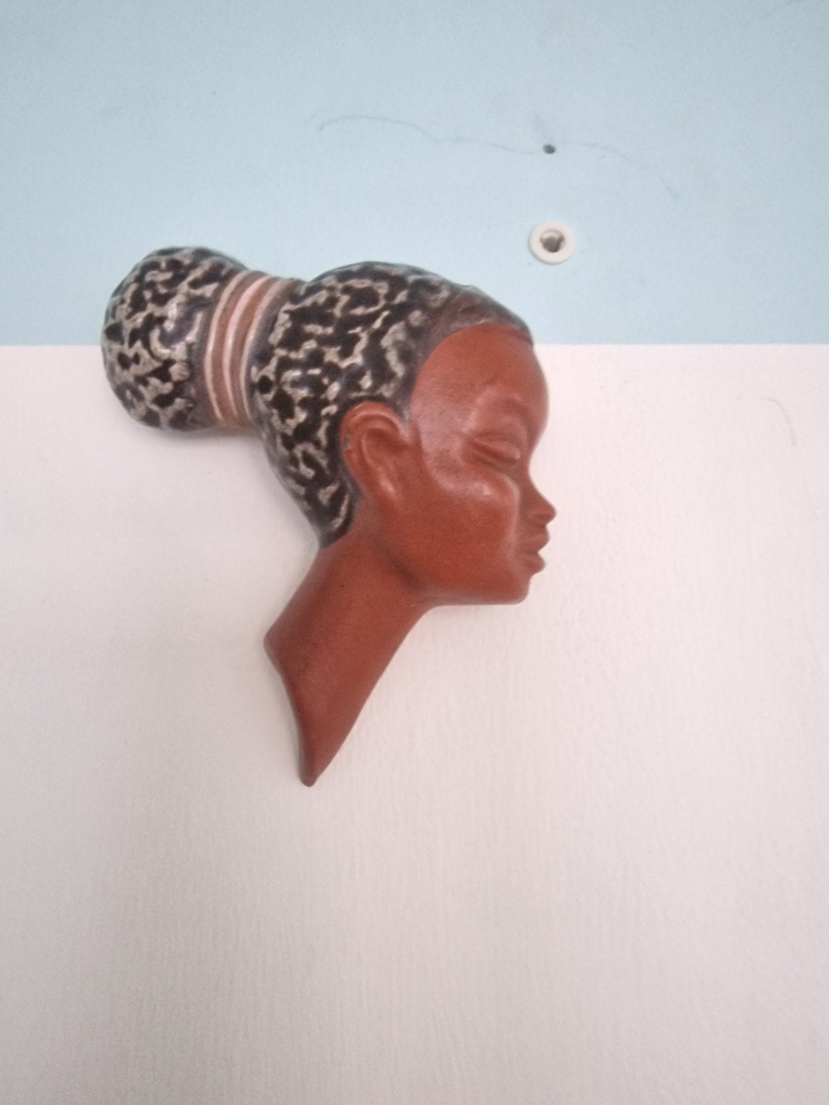 Vintage Mid Century Cortendorf wandhoofdje wandmasker, Ophalen of Verzenden, Huis en Inrichting