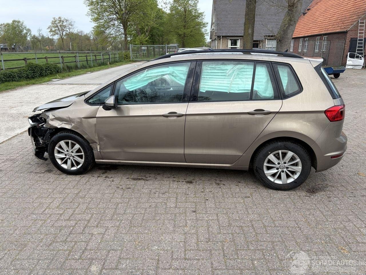 Volkswagen Golf Sportsvan 1.2 automaat (bj 2014), Auto diversen, Schadeauto's, Automaat, Volkswagen, Volkswagen AG, 1200 cc