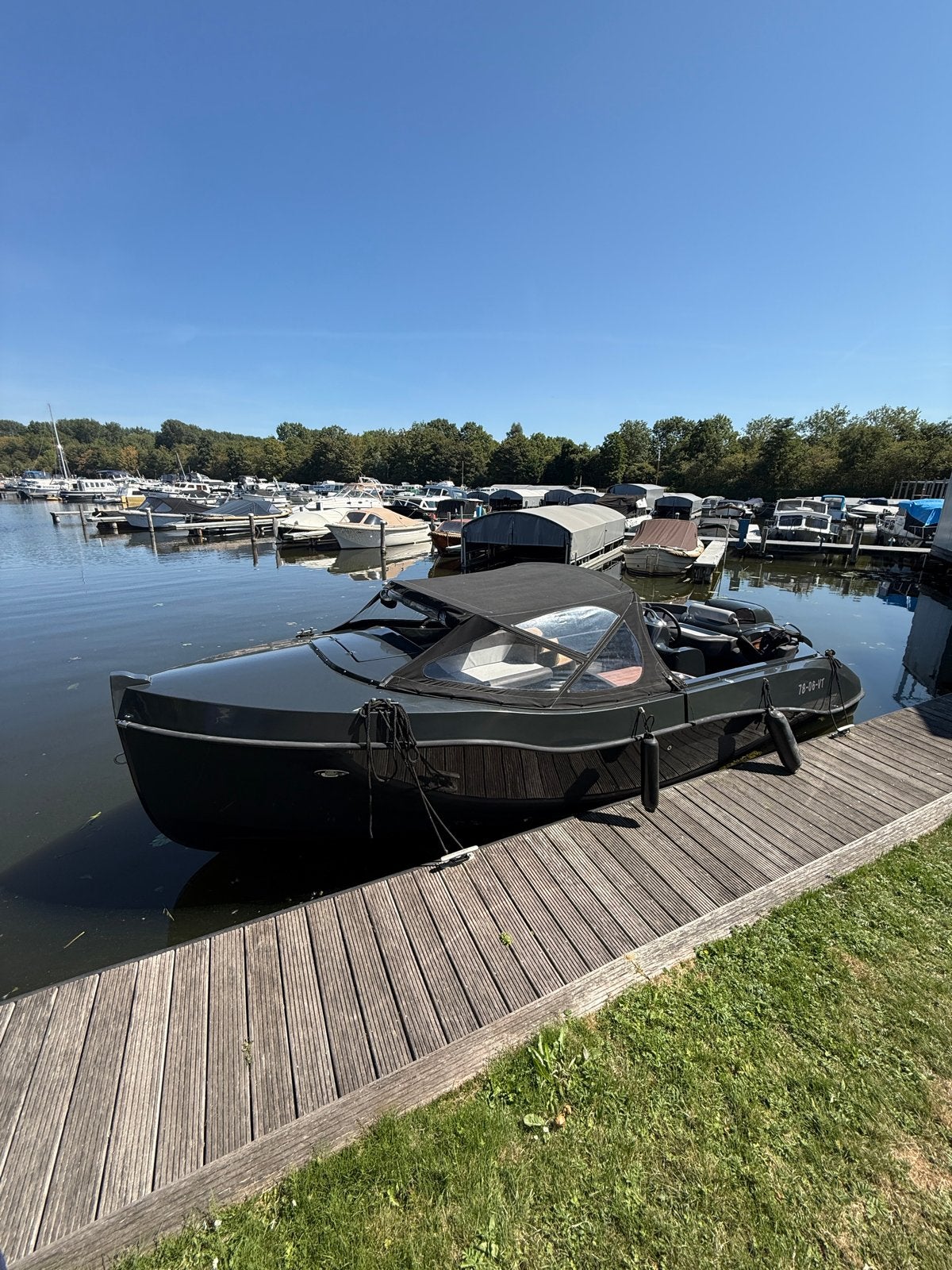 Oud Huijzer 700 Tender - Zeer compleet en goed onderhouden, Watersport en Boten, Motorboten en Motorjachten, Gebruikt, Buitenboordmotor