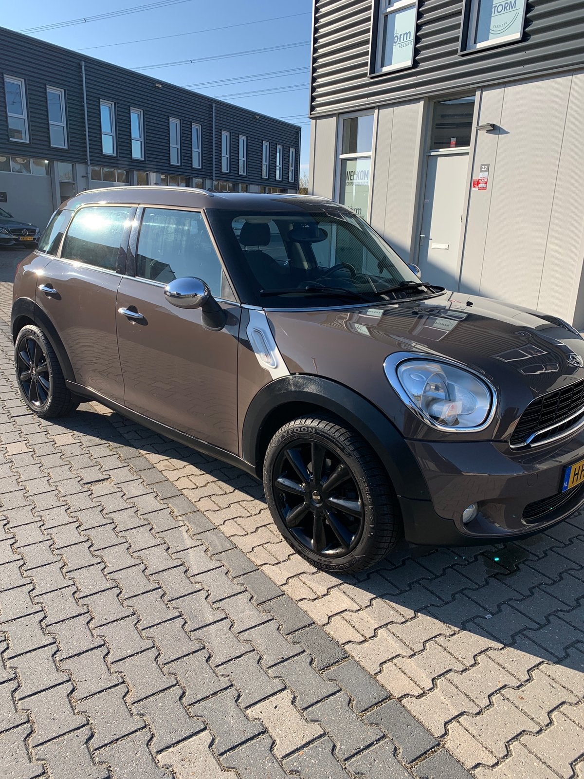 Mini Countryman 1.6 122pk 6-speed automatic . 2010 Bruin, Auto's, Mini, Bruin, 122 pk, 14 km/l, Particulier