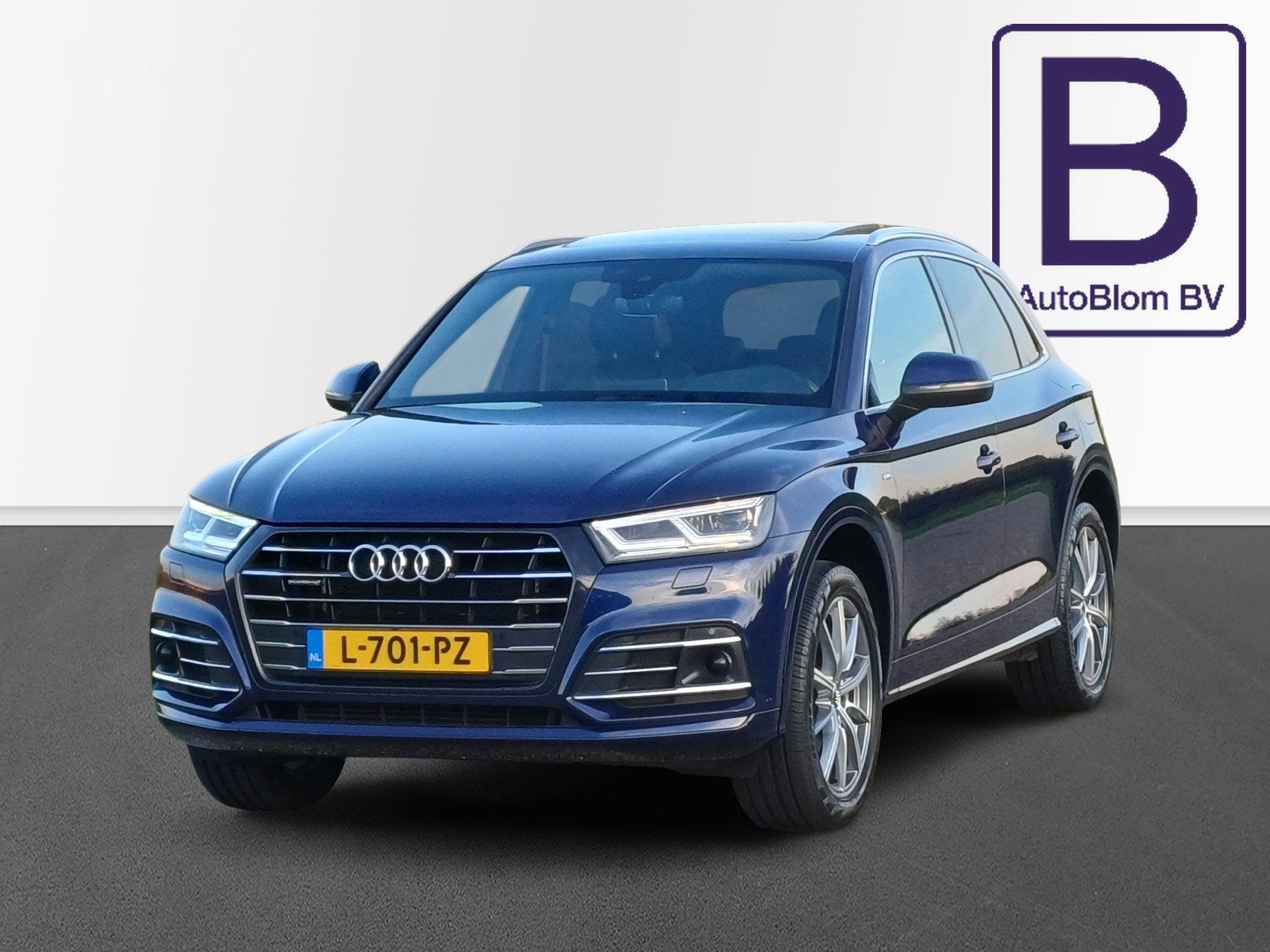 Audi Q5 55 TFSI e quattro Competition /Pano/Trekh/B&O/Camera, Auto's, Dealer onderhouden, Euro 6, 4 cilinders, Blauw