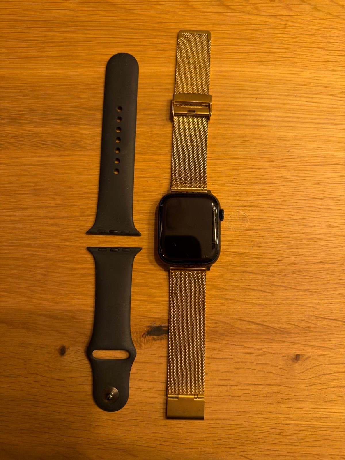 Apple Watch Series 8 45mm met extra bandje, Sieraden, Tassen en Uiterlijk, Overige merken, Polshorloge, Ophalen of Verzenden, Leer