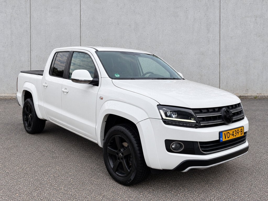 Volkswagen Amarok 2.0 TDI 4x4 AUT Highline R Line Stuur Xeno, Auto's, Automaat, Euro 5, Gebruikt, 4 cilinders