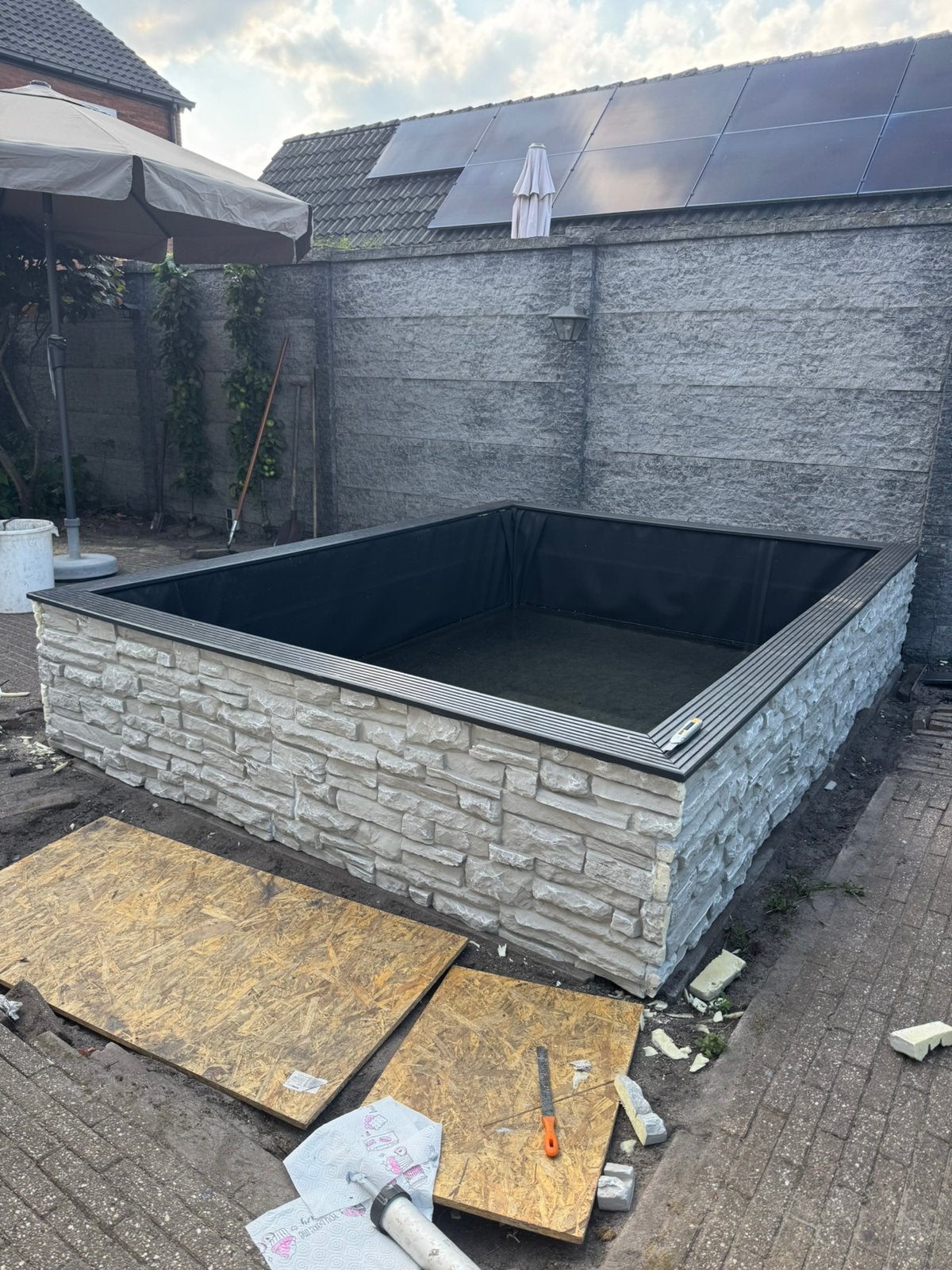 Maatwerk waterpartij / vijverbak voor tuin/balkon/terras, Tuin en Terras, Vijvers, Verzenden, Nieuw