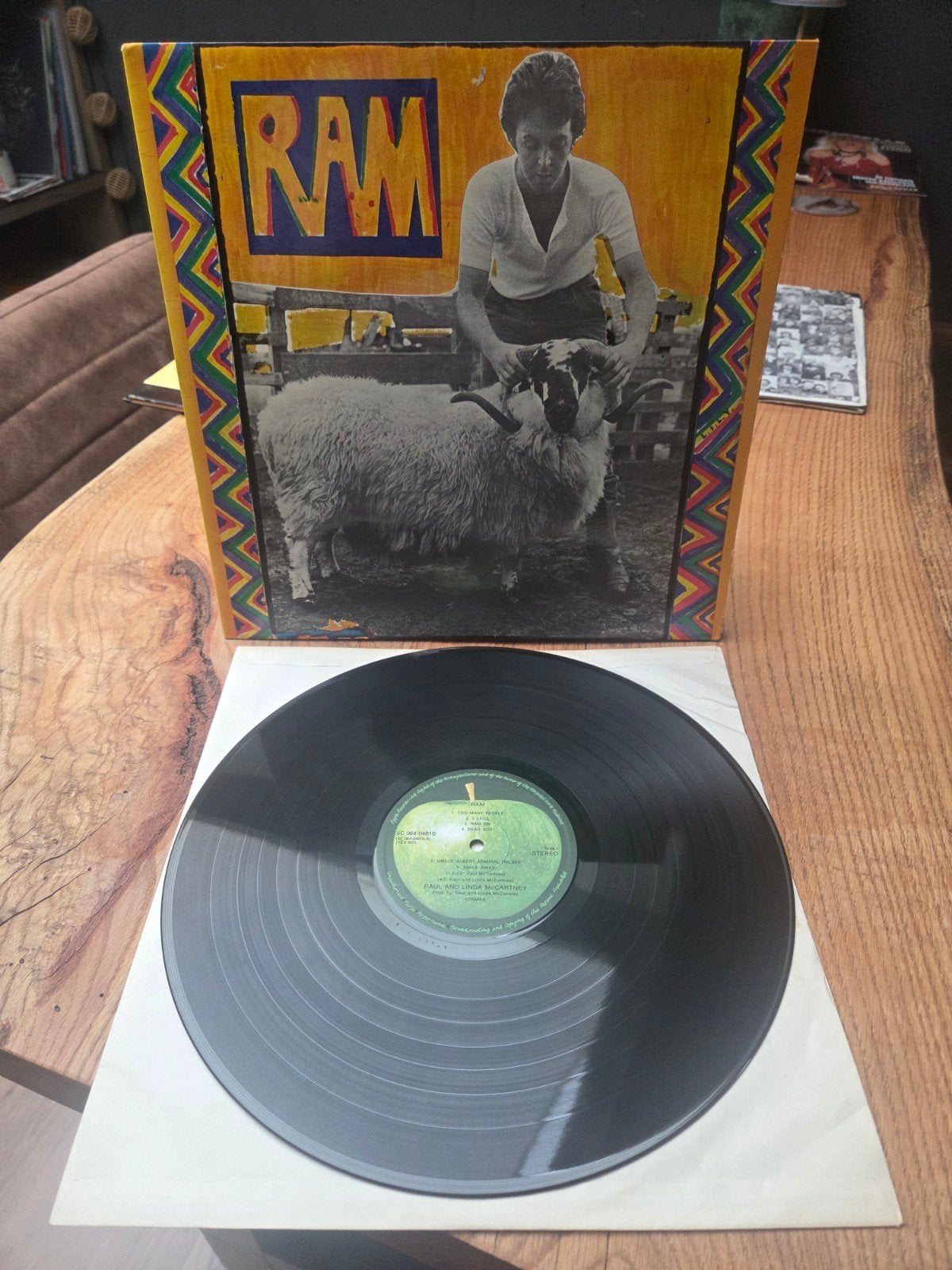 Paul & Linda McCartney - Ram LP (1971), LP, Gebruikt, Pop, Originele persing