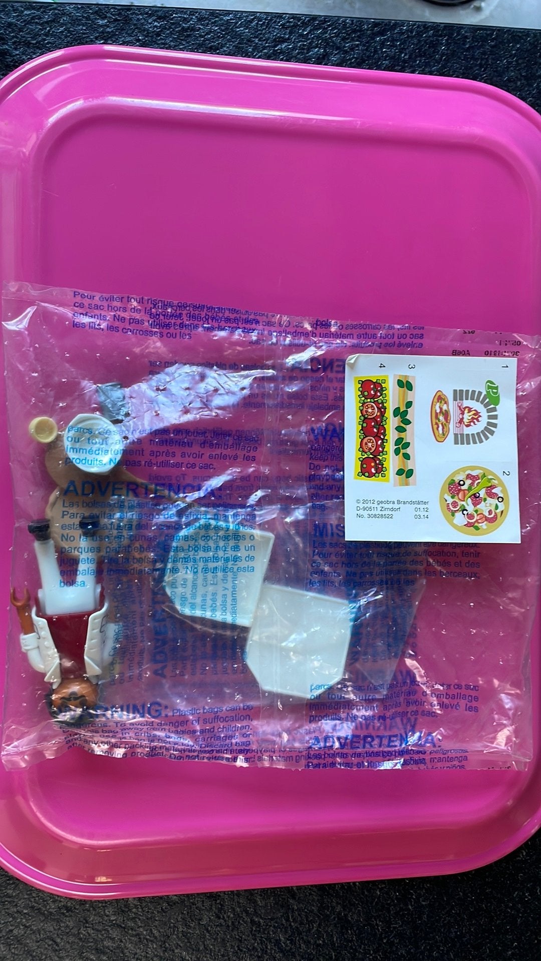 Playmobil pizzabakker, Verzenden, Nieuw, Losse onderdelen, Figuren