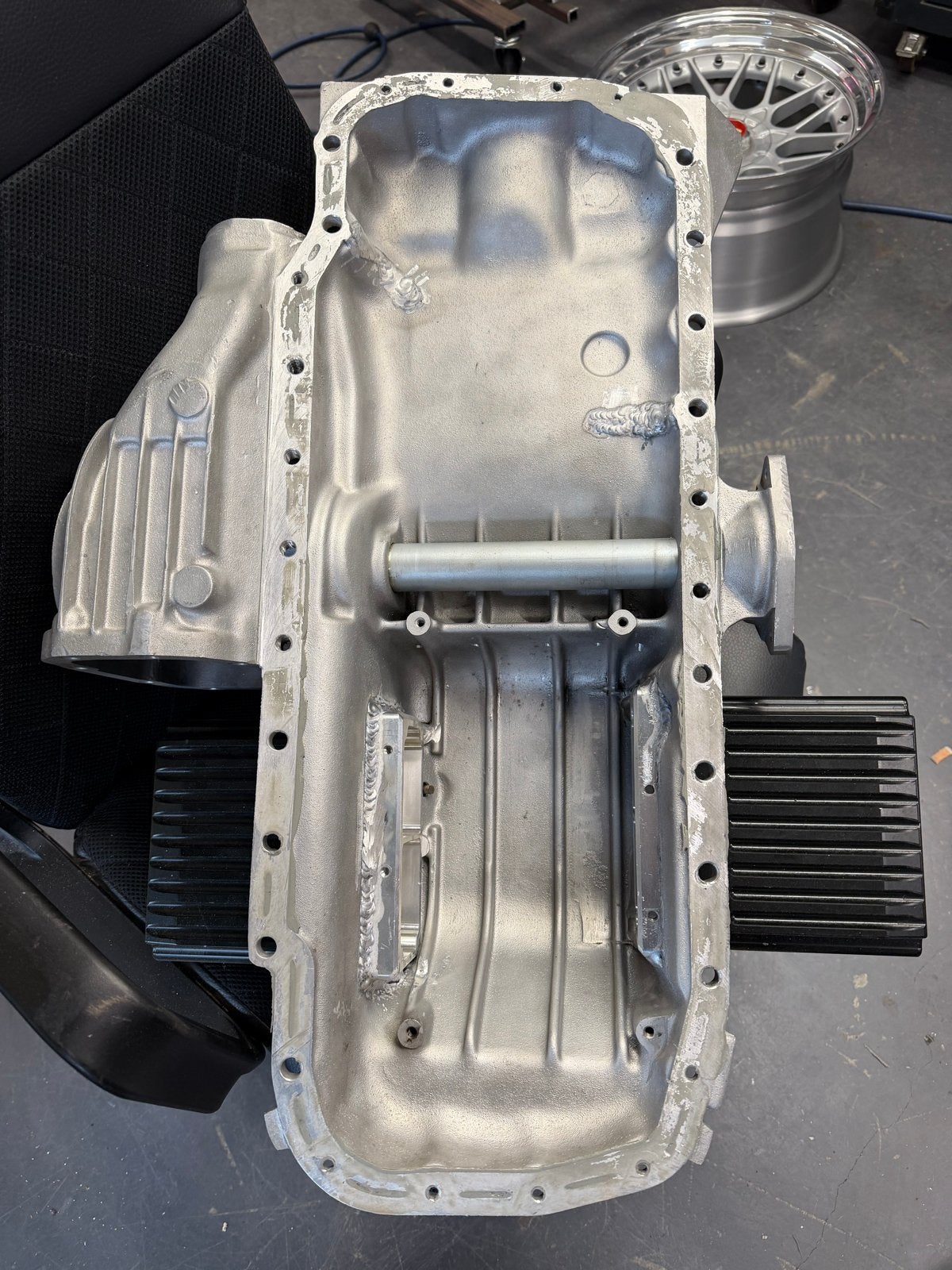 Rb26Dett Aluminium AWD Carterpan met HPR Sump Extension, Auto-onderdelen, Ophalen, Gebruikt, Nissan