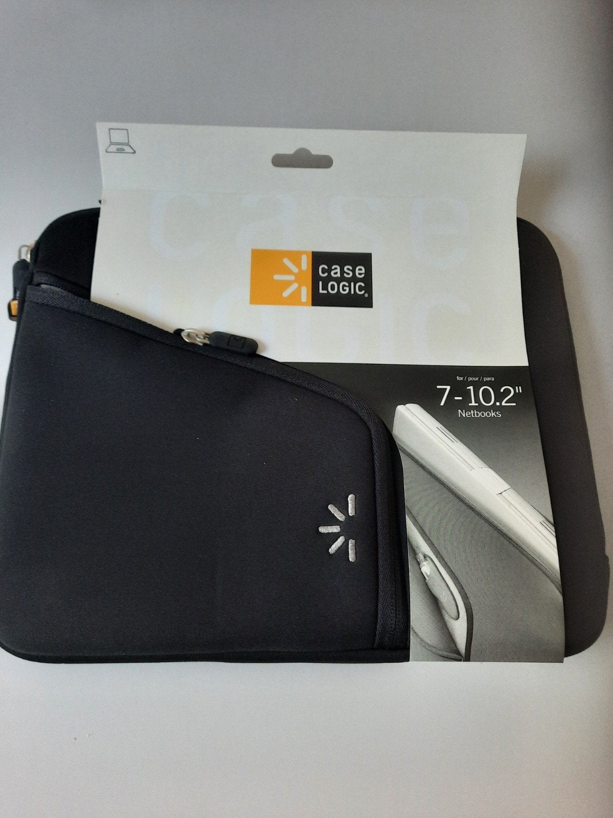 Case Logic Laptophoes 7-10.2 inch Netbooks Zwart, Computers en Software, Laptoptassen, Gevoerd laptopvak, 12 inch of minder, Nieuw