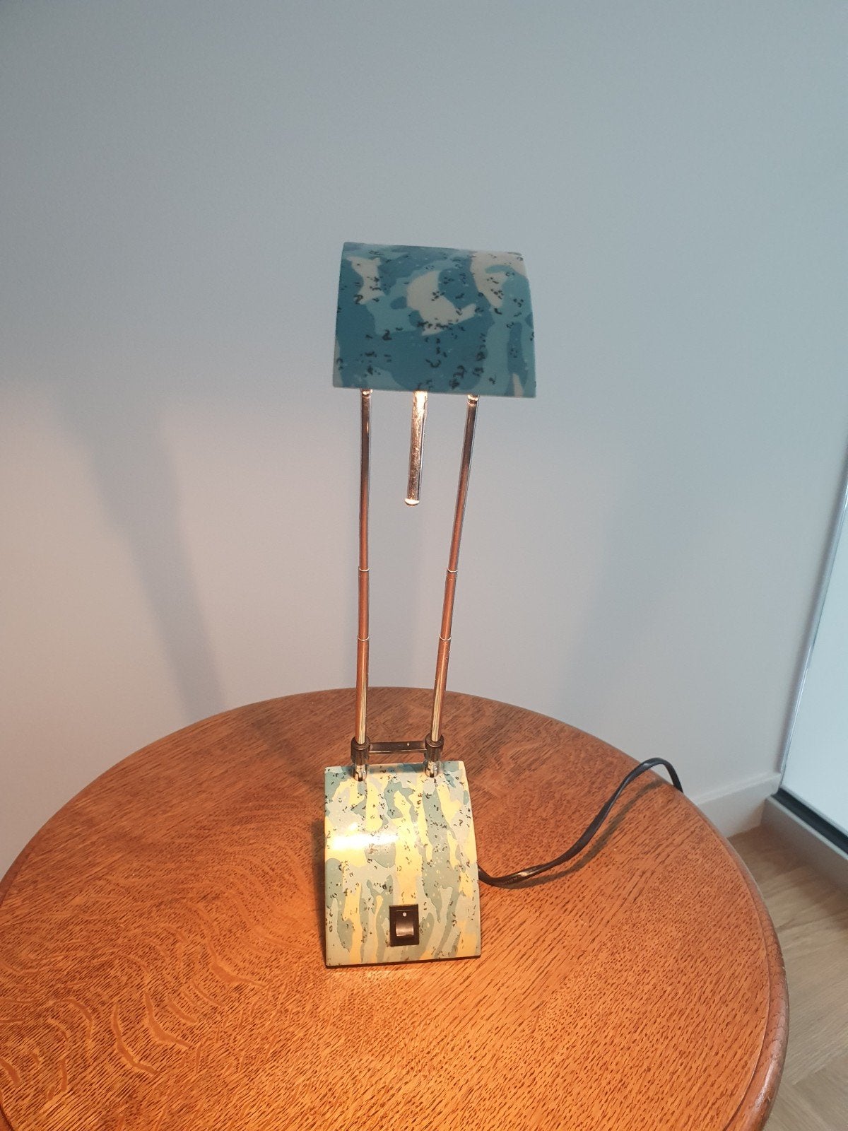 Vintage retro design bureaulamp Memphis Milano jaren 80/90, Huis en Inrichting, Ophalen of Verzenden, Bureaulamp, Design