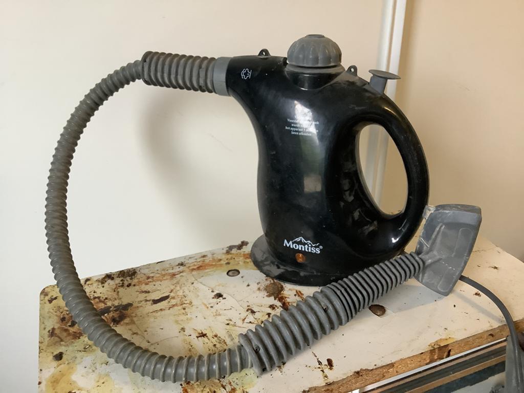 Montiss Stoomreiniger - Compact en Krachtig, Ophalen of Verzenden, Gebruikt, Stoomreiniger