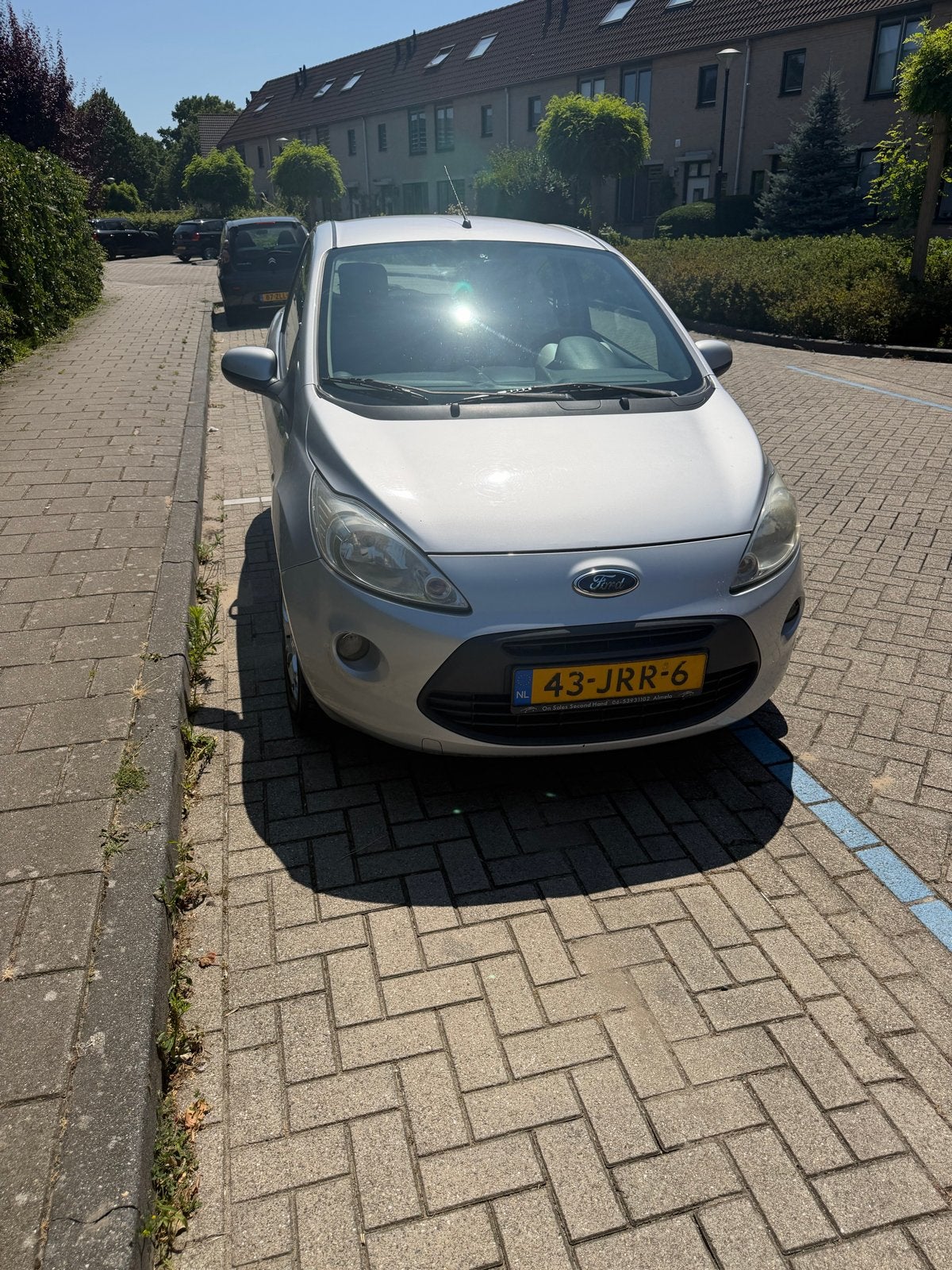 Ford Ka 1.2 51KW 2009 Grijs, Auto's, Ford, Particulier, Ka, Benzine, B, Hatchback, Handgeschakeld, Origineel Nederlands, Zilver of Grijs