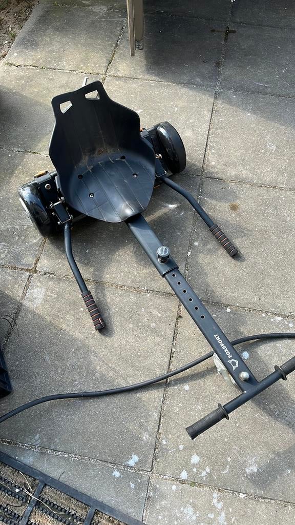 Hoverboard met kart, Ophalen, Gebruikt