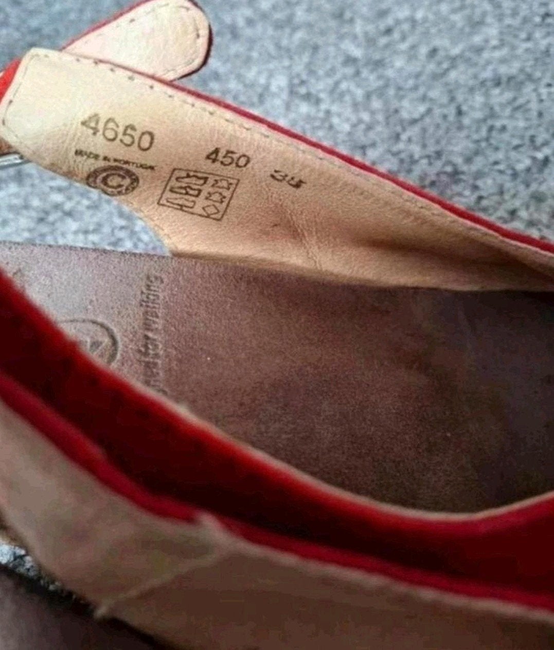 Wolky rode sandalen met sleehak - Maat 38, Wolky, Zo goed als nieuw, Rood, Sandalen of Muiltjes
