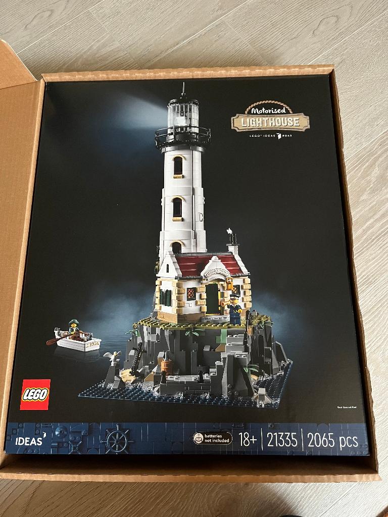 LEGO Ideas set 21335 - Motorized Lighthouse, Lego, Nieuw, Ophalen of Verzenden, Ideas