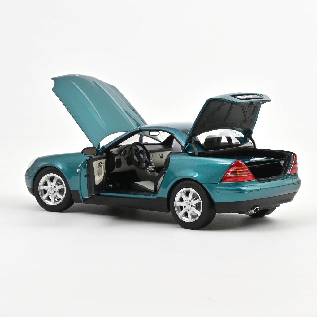 Mercedes Benz SLK 1996 Groen schaal 1/18 NOREV ref. 183021, Hobby en Vrije tijd, Modelauto's | 1:18, Verzenden, Nieuw, Auto, Norev