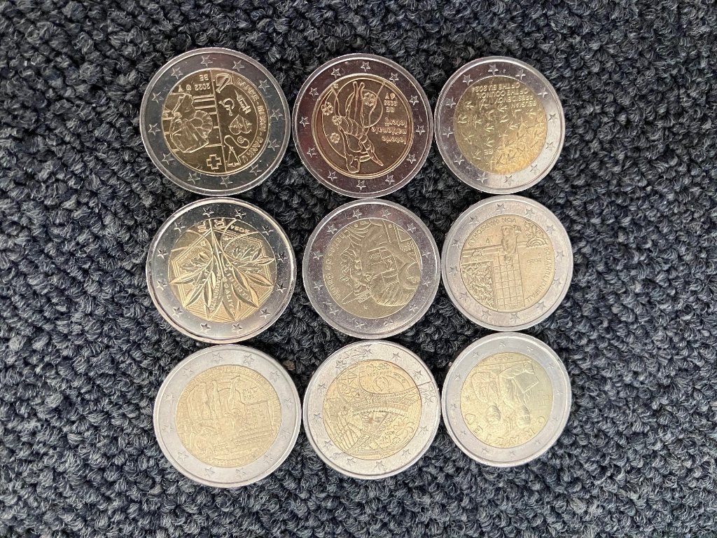 Euromunten, Postzegels en Munten, Munten | Europa | Euromunten, Ophalen of Verzenden, Overige landen, 2 euro, Setje