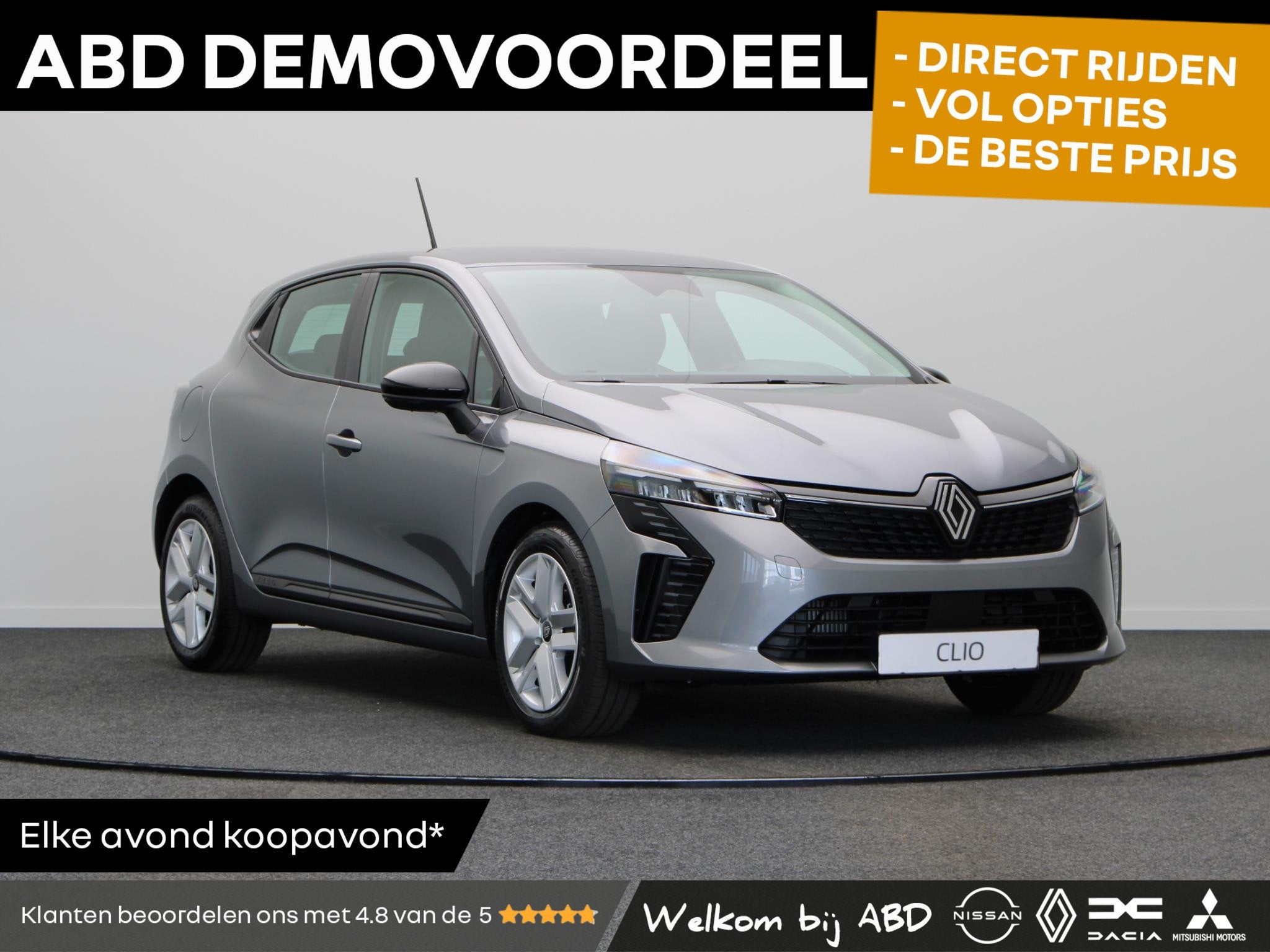 Renault Clio TCe 90pk GPF evolution | Airco | Parkeersensore, Voorwielaandrijving, Dealer onderhouden, Stof, Origineel Nederlands