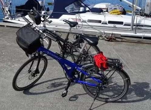 Blue Folding Bikes Airnimal, Joey, 20 inch of meer, Gebruikt, Versnellingen, Totaal opvouwbaar