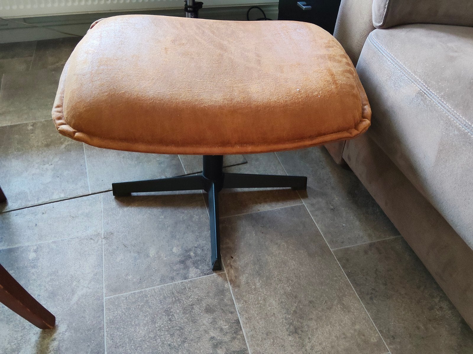 Puur - Jack hocker - cognac, Ophalen, Minder dan 50 cm, Gebruikt, Minder dan 50 cm