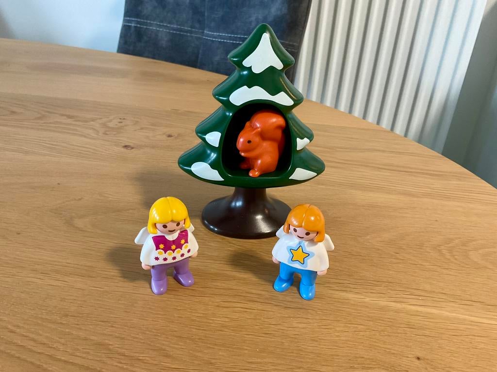 Playmobil 123 : Engeltjes onder de Kerstboom, Ophalen, Zo goed als nieuw