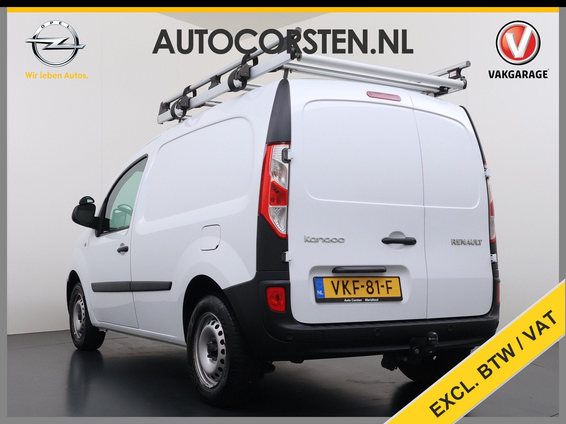 Renault Kangoo 1.5dCi 81PK Trekhaak Navi Euro 6 Imperiaal Ai, Voorwielaandrijving, Stof, Gebruikt, 4 cilinders