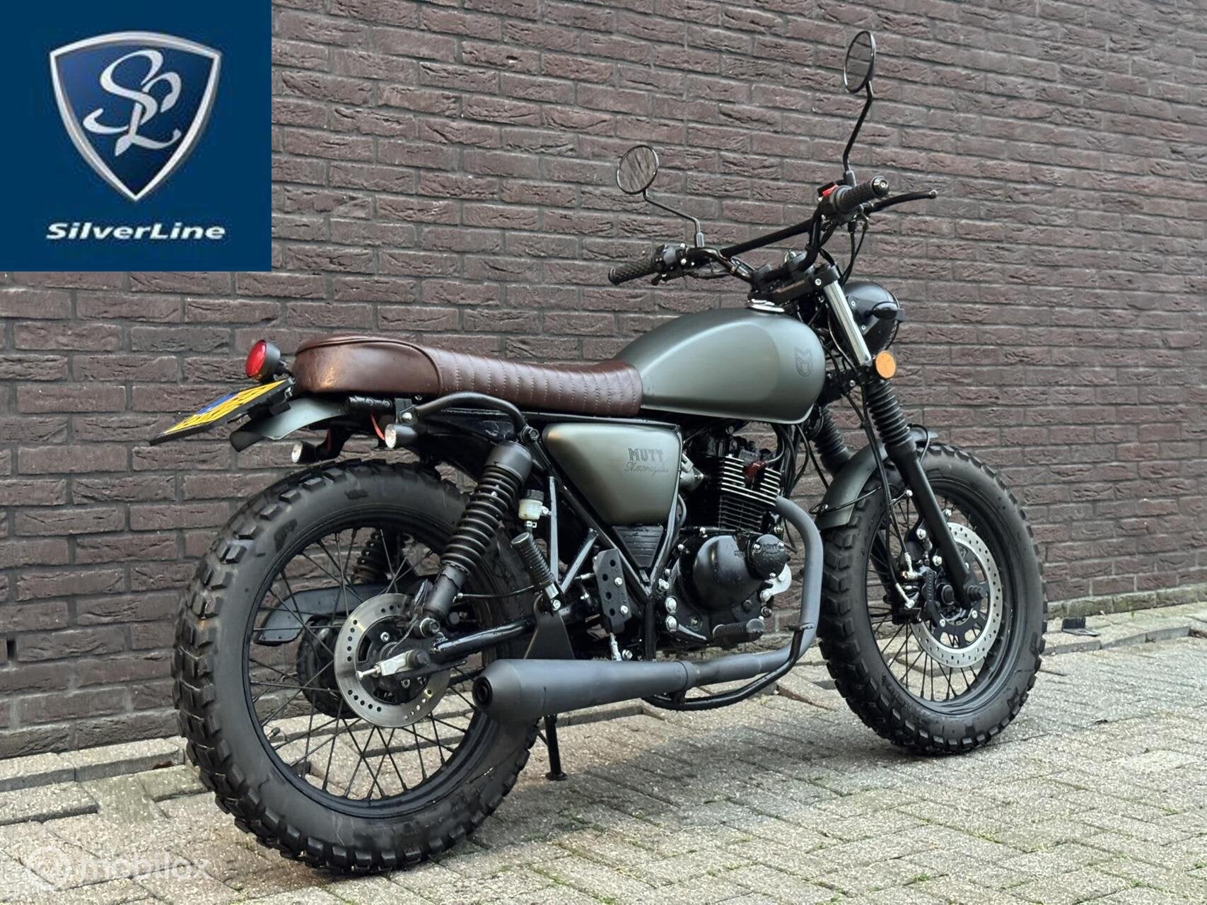 Mutt Hilts 125, bj. 2023, slechts 3991 km, 125 cc, Toermotor, 11 kW of minder, Mutt
