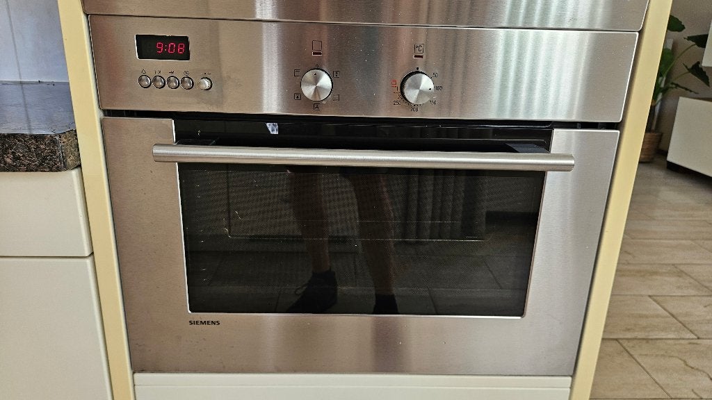 Siemens inbouwoven, Witgoed en Apparatuur, Ophalen, 45 tot 50 cm, Gebruikt, Oven
