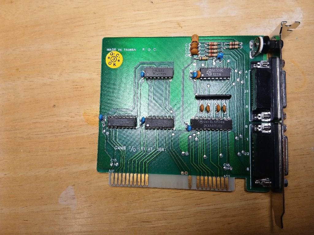 8bit ISA Game port, Computers en Software, Vintage Computers, Ophalen of Verzenden