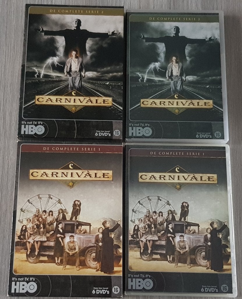 DVD Boxen Carnivale, Cd's en Dvd's, Horror, Engels, Vanaf 16 jaar, Nederlands