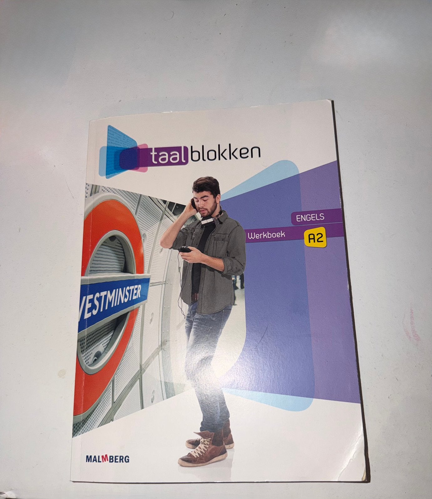 Taalblokken Engels A2 Werkboek – Malmberg Zo goed als nieuw, Verzenden, Zo goed als nieuw, Buitenlandse clubs, Boek of Tijdschrift