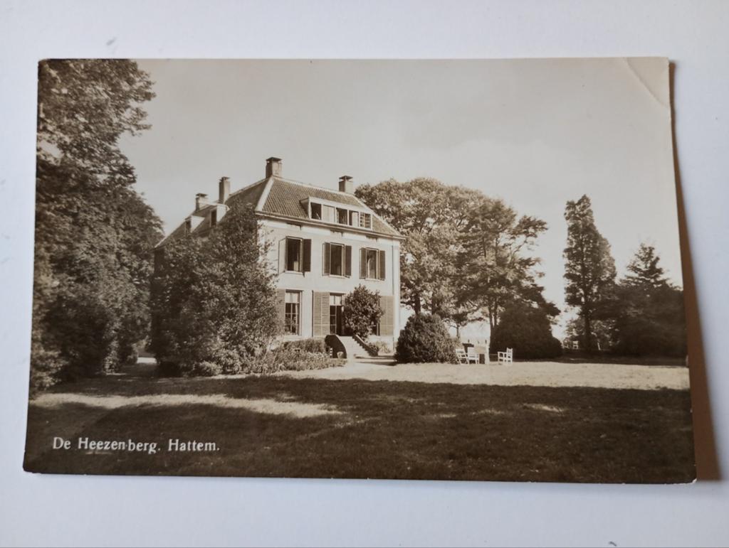Hattem De Heezenberg, Ophalen of Verzenden, 1940 tot 1960, Gelopen, Gelderland
