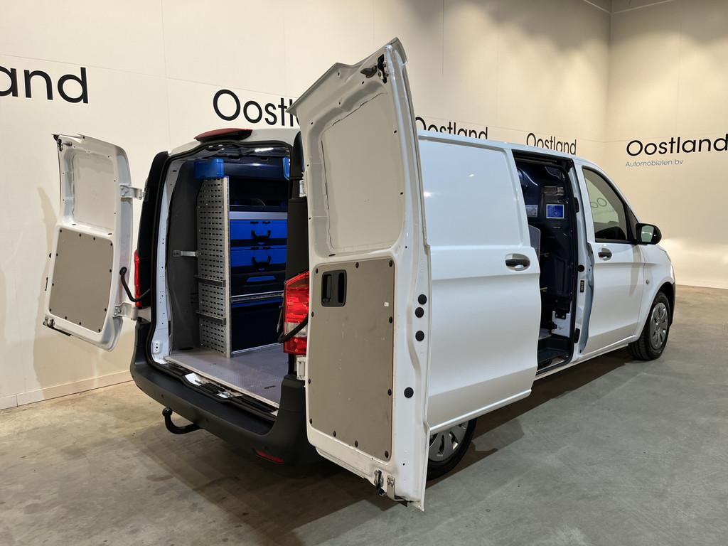 Mercedes-Benz Vito 114 CDI Lang L2 / Servicebus / Sortimo In, Voorwielaandrijving, Gebruikt, 4 cilinders, Wit