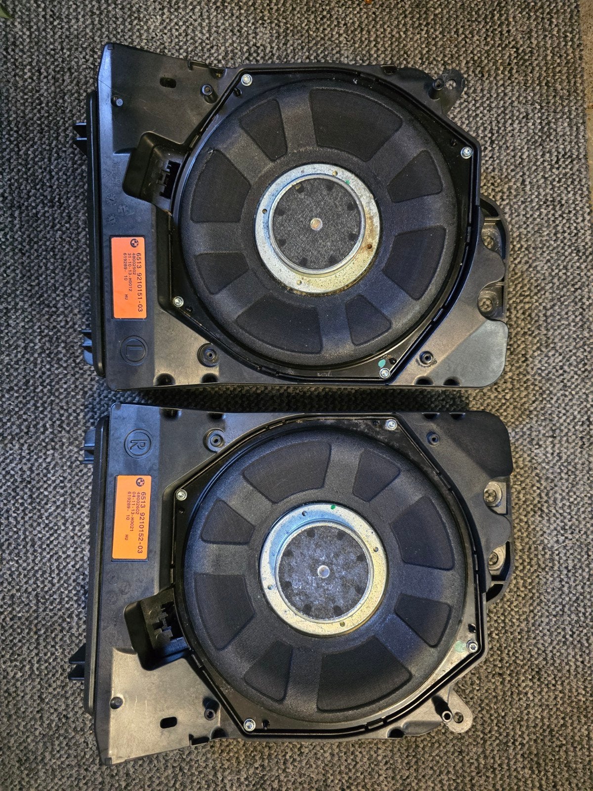 Harman Kardon subwoofer , BMW F31, Ophalen
