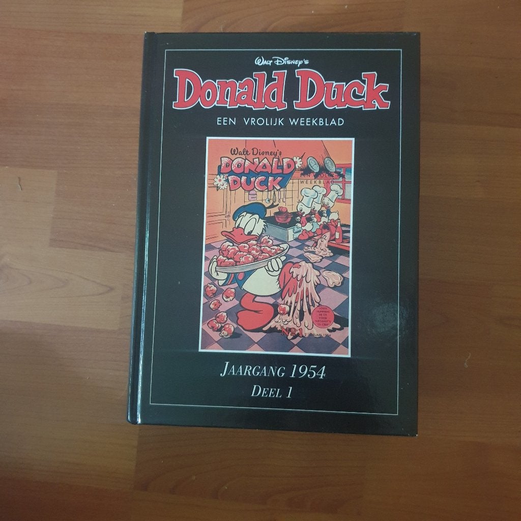 Donald Duck jaargang 1954 deel 1+2, Boeken, Eén stripboek, Verzenden, Zo goed als nieuw, Donald Duck