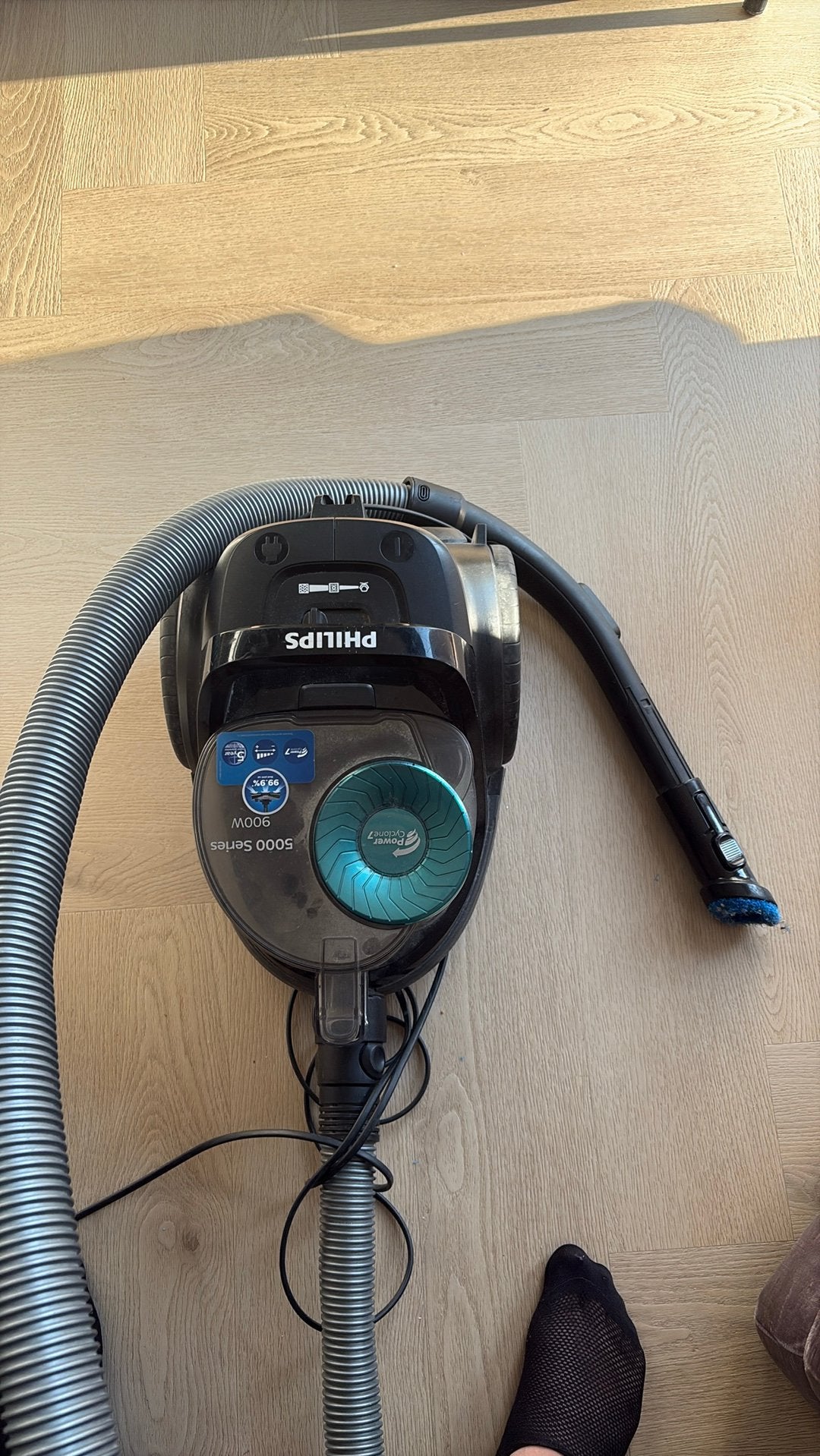 Philips stofzuiger zonder zak - voor de handige klusser, Ophalen, Inclusief accessoires, Philips, Niet werkend