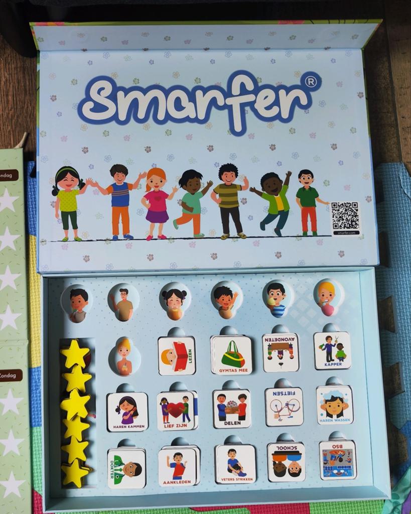 Smarfer planbord & beloningssysteem, magnetisch pictogrammen, Ophalen of Verzenden
