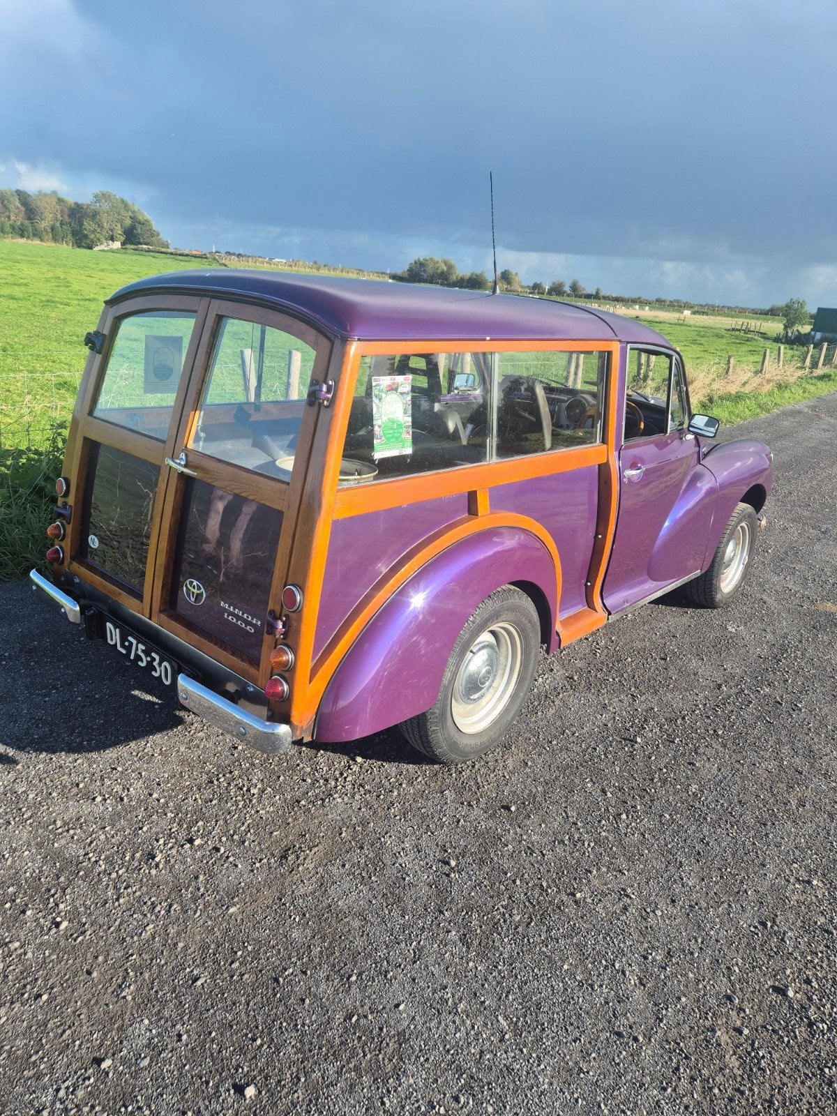 Morris Traveller, Auto's, Automaat, Blauw, Particulier, Geïmporteerd