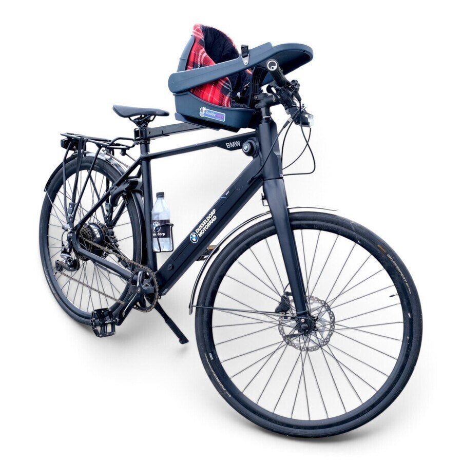 BMW herenfiets e-bike met Buddyrider en accessoires, Ophalen of Verzenden, Gebruikt, Overige merken, Versnellingen