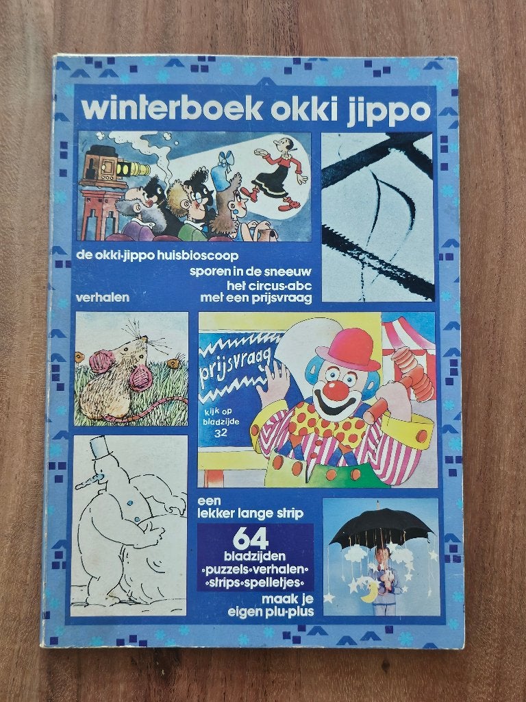 origineel winterboek okki - jippo - 1979, Gelezen, Fictie algemeen, Diverse auteurs, Ophalen of Verzenden