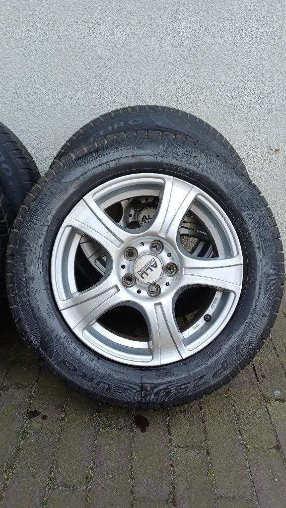 ALU design velgen 15inch  AD01 Zilver (5x100), Auto-onderdelen, Banden en Velgen, Ophalen, Gebruikt, 15 inch, Banden en Velgen