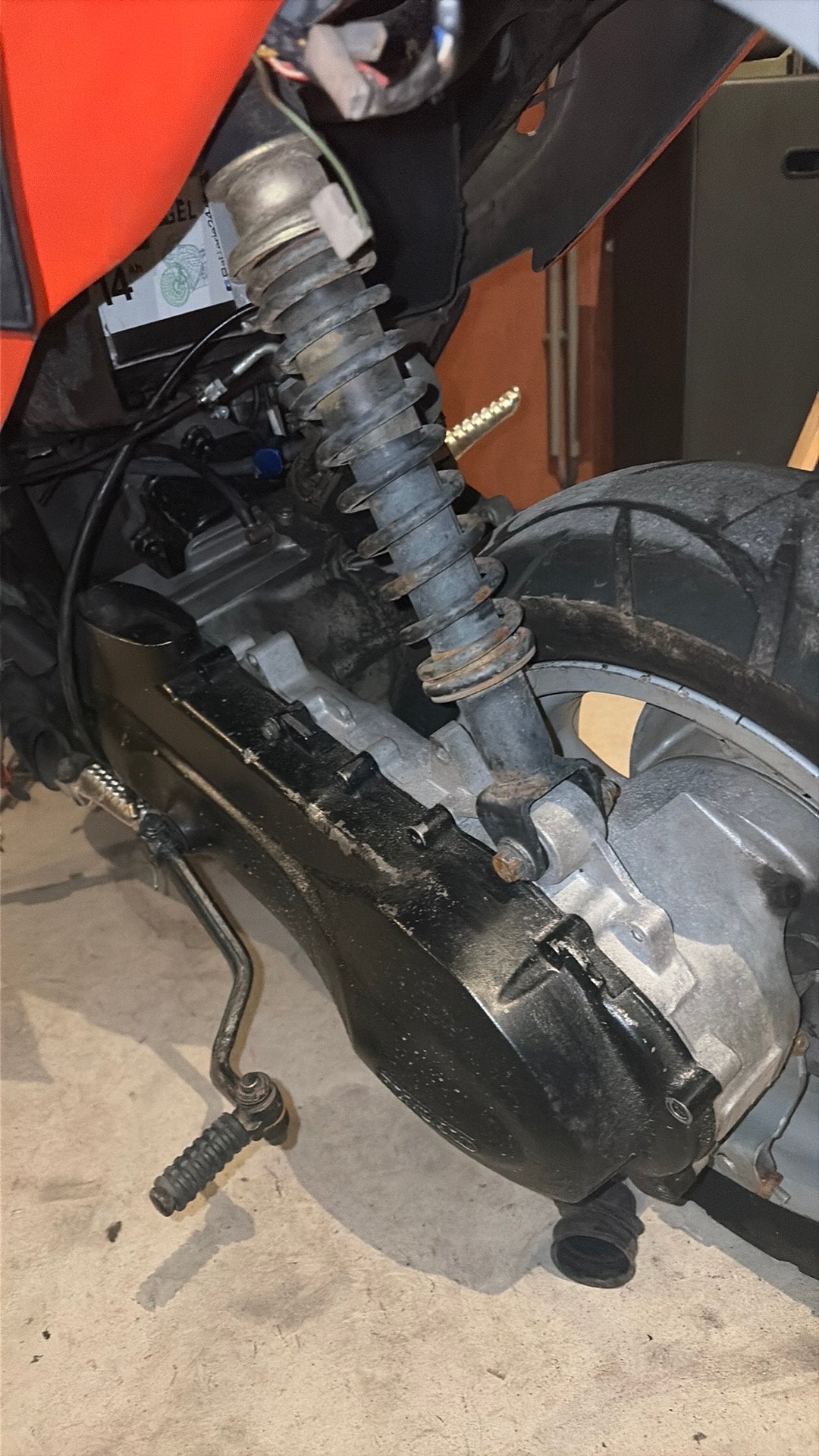 Gilera runner 180cc motorblok., Ophalen, Zo goed als nieuw, Blok, Piaggio