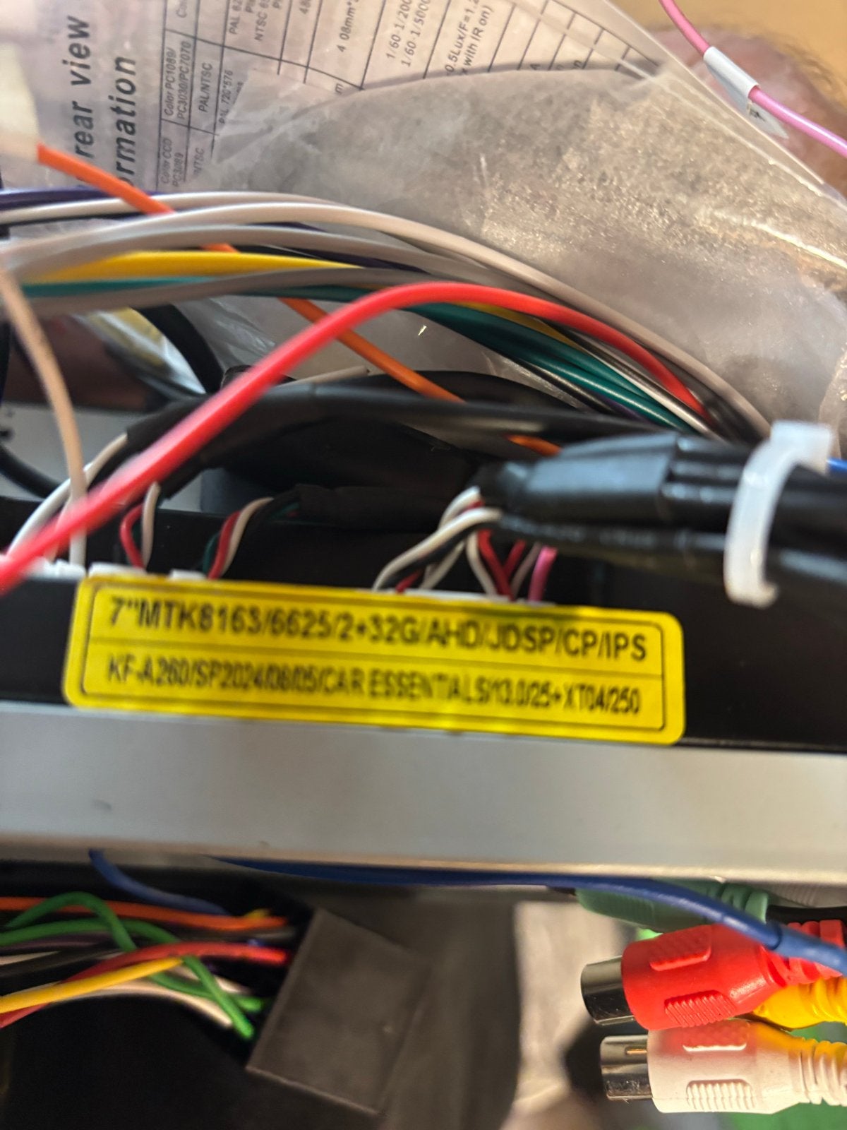 7" Android Autoradio met Achteruitrijcamera, Ophalen, Gebruikt