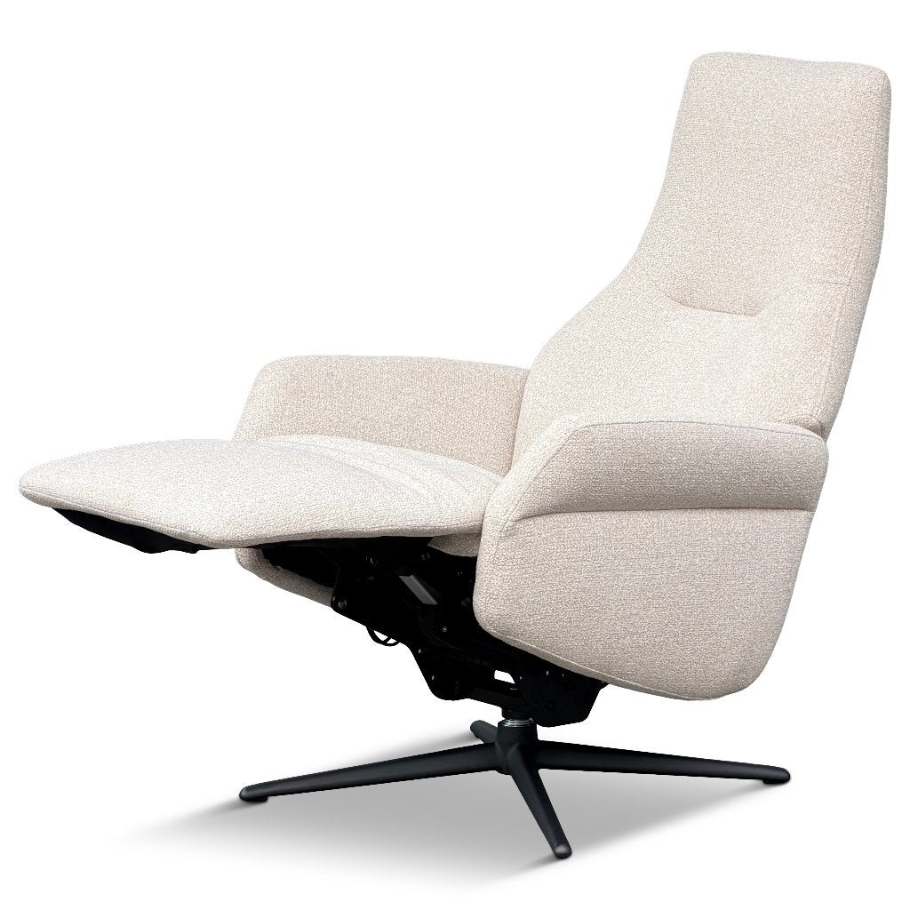 NIEUW!!! Relaxfauteuil Beige bruin Elektrisch Verstelbaar