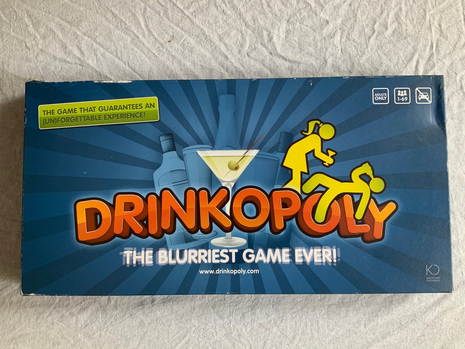 Drink-Opoly, Een of twee spelers, Ophalen of Verzenden, Gebruikt