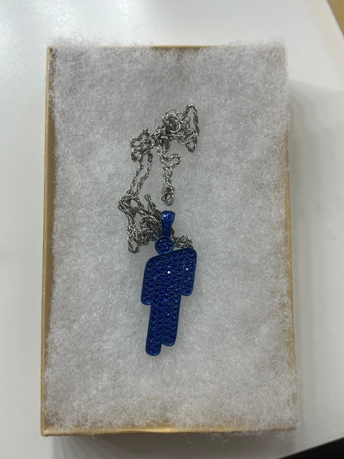 Blohsh Ketting Billie Eilish, Sieraden, Tassen en Uiterlijk, Kettingen, Ophalen of Verzenden, Zo goed als nieuw, Overige materialen